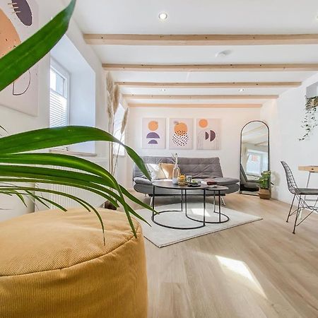Stylisches Apartment Mit Terrasse In Der Altstadt Von Донаувёрт Экстерьер фото